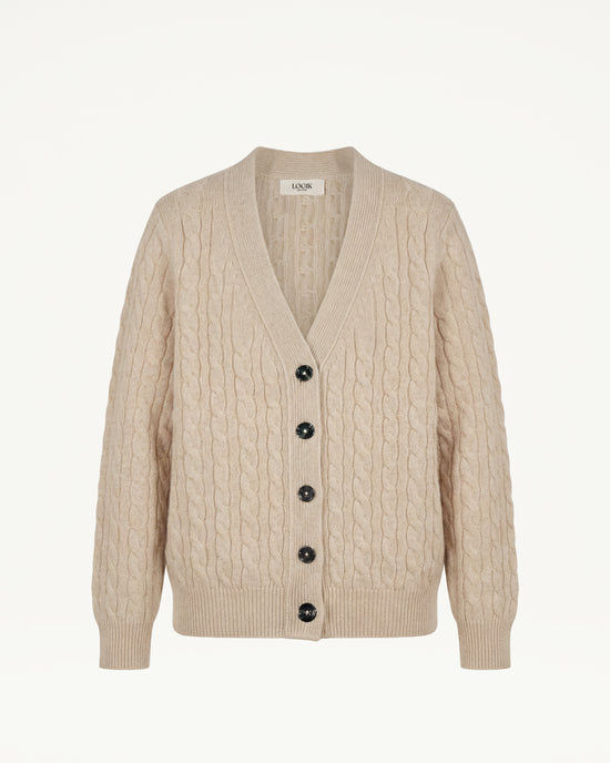 The Belgrave Cable Cardigan