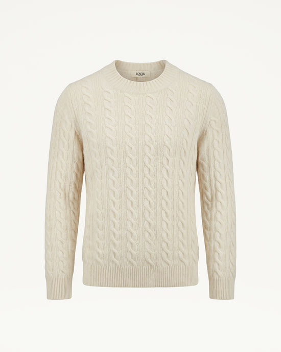 The Palatine Cable Crewneck