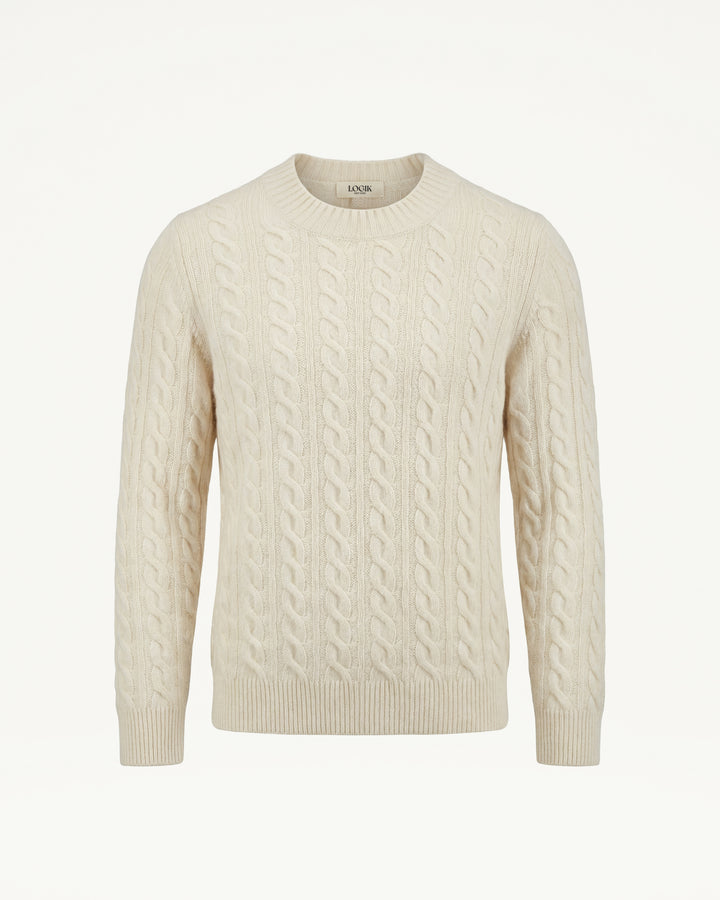 The Palatine Cable Crewneck