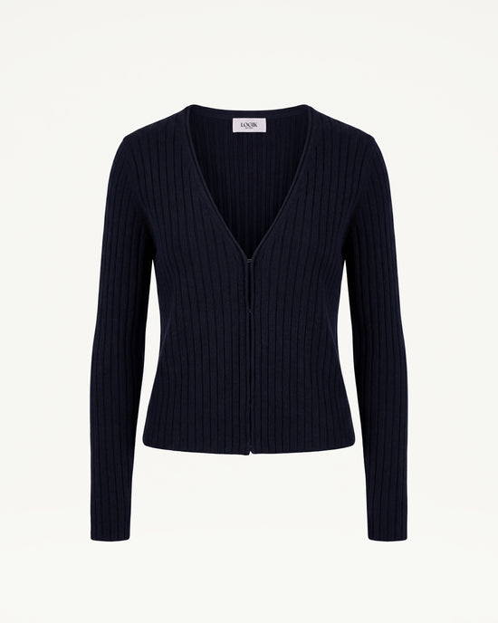 The Aria Ribbed Cardigan